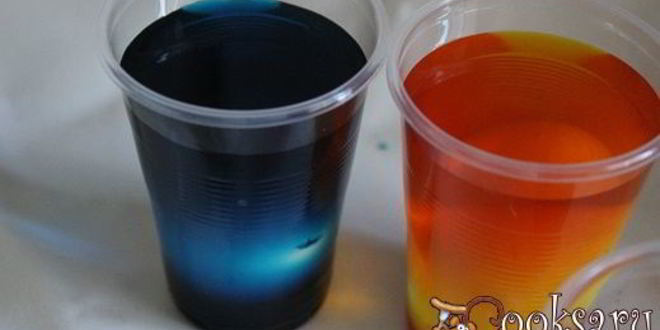 Рецепт пасхальные яйца, три способа окрашивания