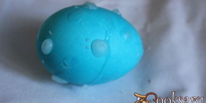 Рецепт пасхальные яйца, три способа окрашивания