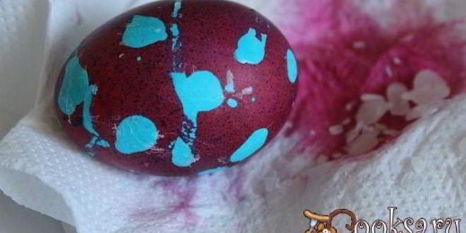 Рецепт пасхальные яйца, три способа окрашивания
