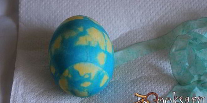 Рецепт пасхальные яйца, три способа окрашивания