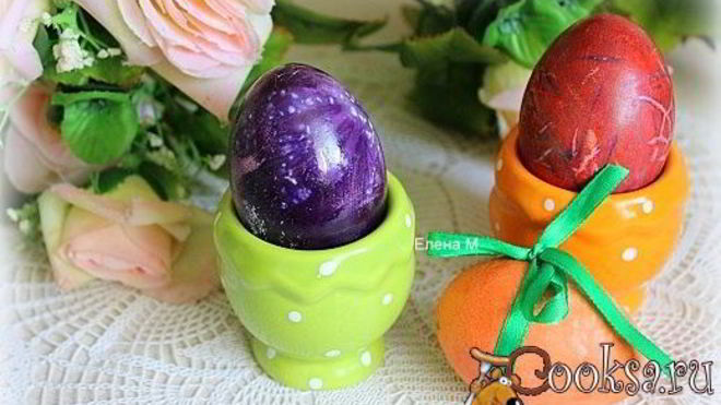Рецепт Пасхальные яйца