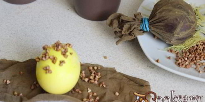 Рецепт пасхальные яйца