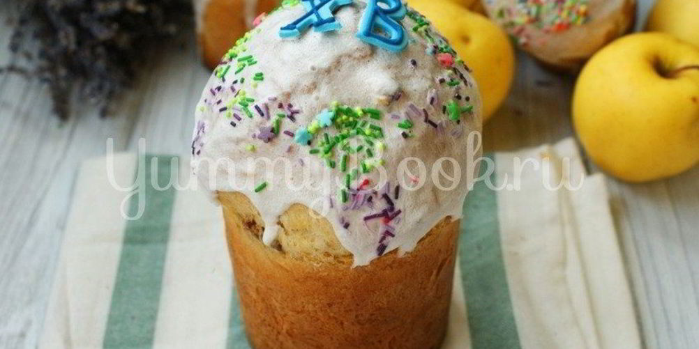 Как приготовить простой пасхальный кулич