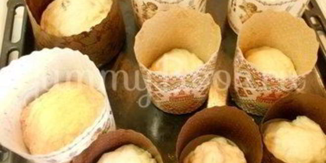 Рецепт простой пасхальный кулич