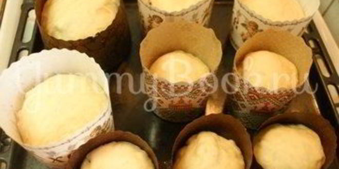 Рецепт простой пасхальный кулич