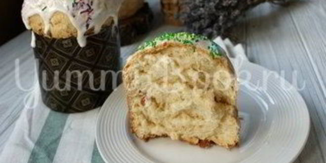 Рецепт простой пасхальный кулич