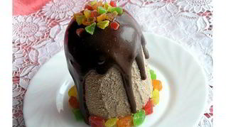 Рецепт Шоколадная творожная пасха