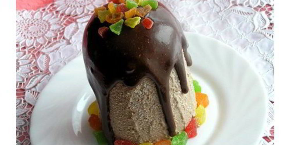 Как приготовить шоколадная творожная пасха