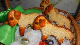 Рецепт Сырные пасхальные барашки