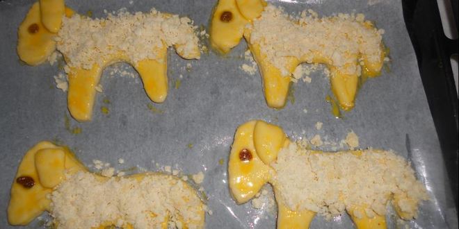 Рецепт сырные пасхальные барашки