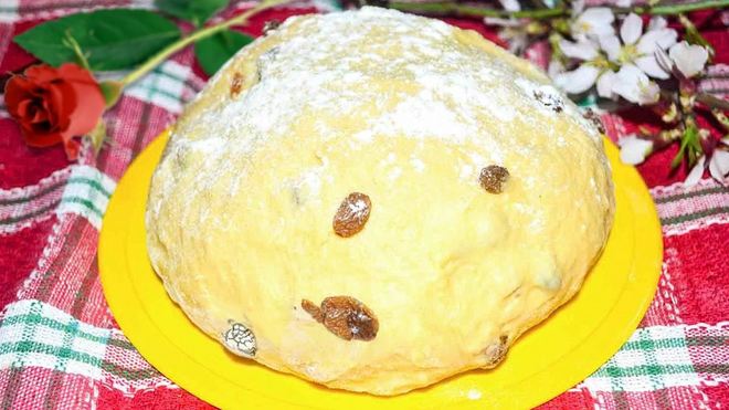 Рецепт Тесто для кулича на сухих дрожжах