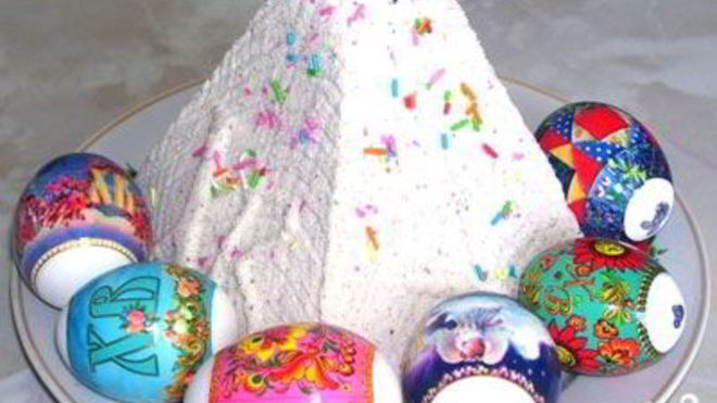 Рецепт Творожная пасха без масла