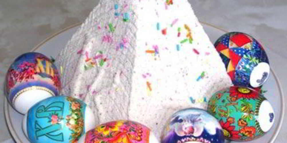 Как приготовить творожная пасха без масла