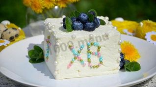 Рецепт Творожная пасха с маком без яиц