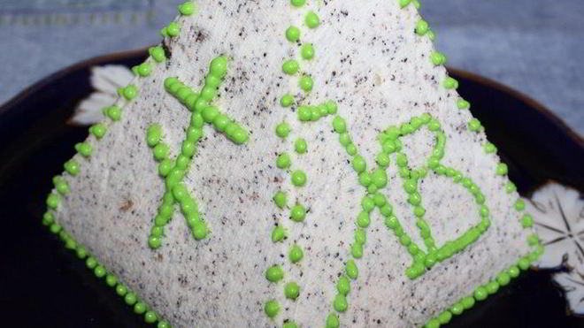 Рецепт Творожная пасха с маком