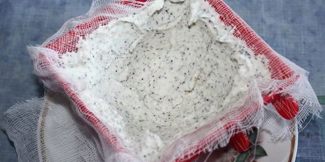 Рецепт творожная пасха с маком