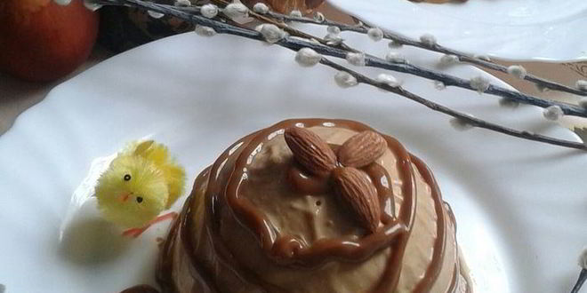 Рецепт творожная пасха с вареной сгущенкой