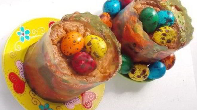 Рецепт Творожная пасха в духовке