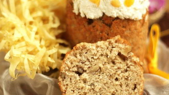 Рецепт Творожный овсяный кулич