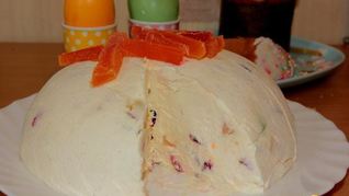 Рецепт Ванильная пасха с цукатами