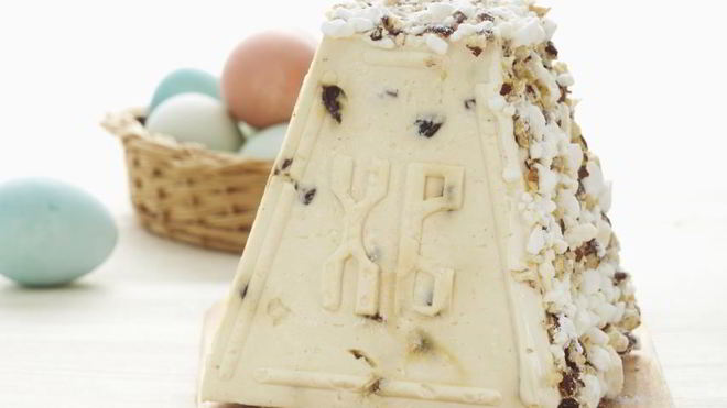 Рецепт Вареная пасха в хрустящей обсыпке