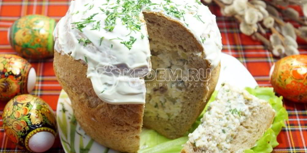Как приготовить закусочный кулич