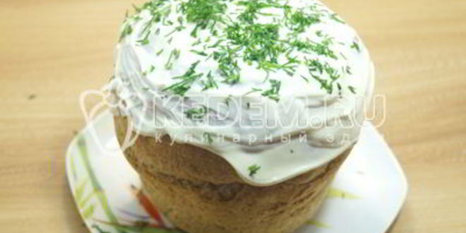 Рецепт закусочный кулич
