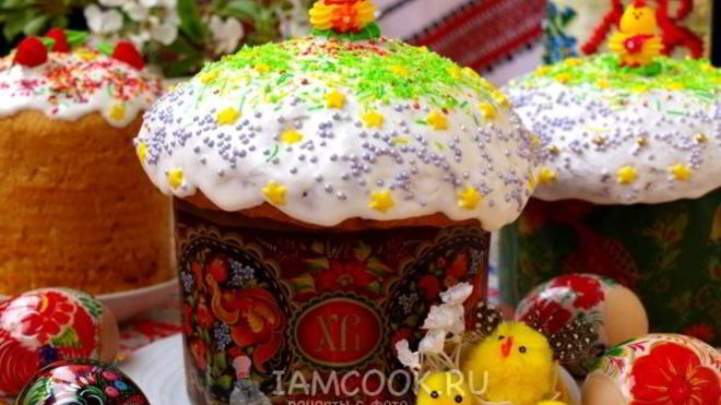 Рецепт Заварной кулич