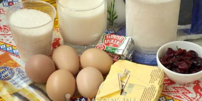 Рецепт заварной кулич