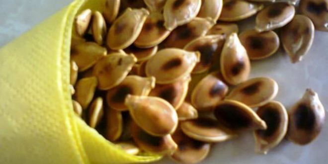 Рецепт поджаренные тыквенные семечки