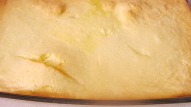 Рецепт Пудинг из творога и манки