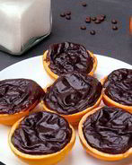 Пудинг в апельсиновой кожуре