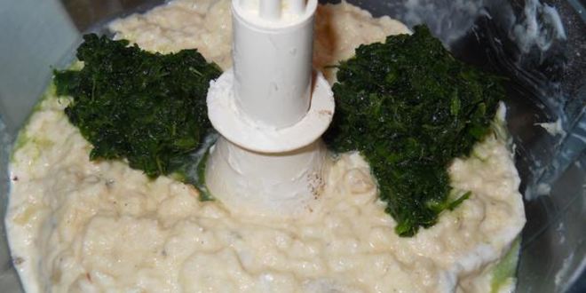 Рецепт рыбный пудинг со шпинатом под соусом