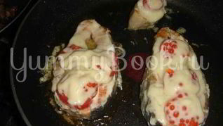 Рецепт Семга жареная и десерт