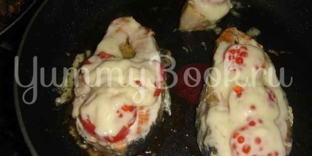 Как приготовить семга жареная и десерт