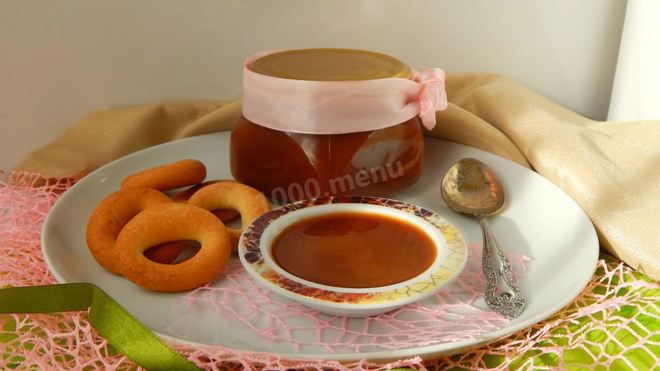 Рецепт Сгущенное молоко со вкусом ирисок в мультиварке