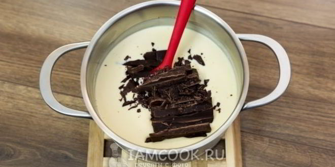 Рецепт шоколадная панна-котта