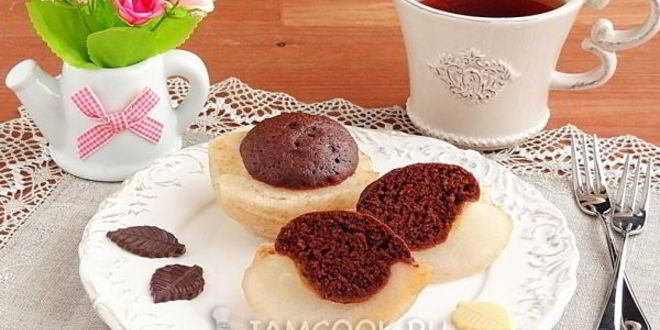 Рецепт шоколадно-грушевый десерт