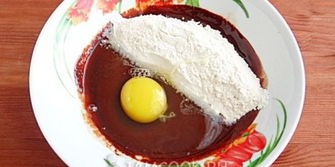 Рецепт шоколадна-грушевого десерт