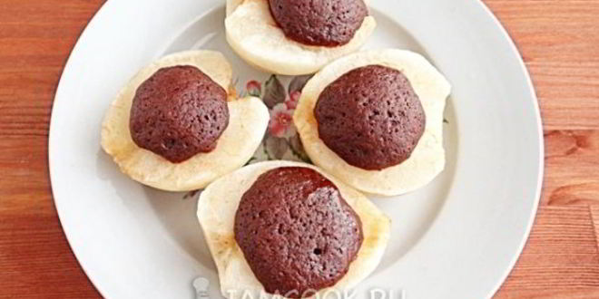 Рецепт шоколадно-грушевый десерт