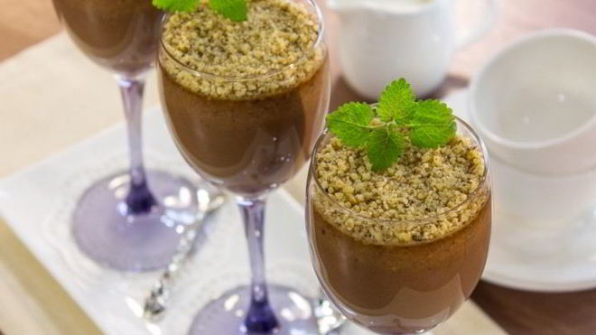 Рецепт Шоколадно-ореховый десерт