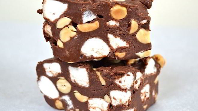 Рецепт Шоколадные батончики с орехами