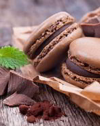 Шоколадные макаруны по-домашнему