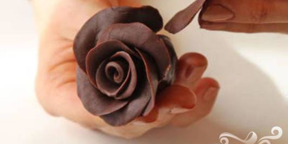 Как приготовить шоколадные розы