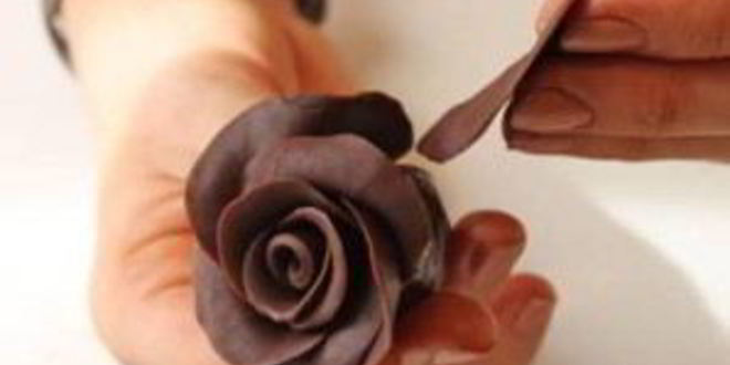 Рецепт шоколадные розы