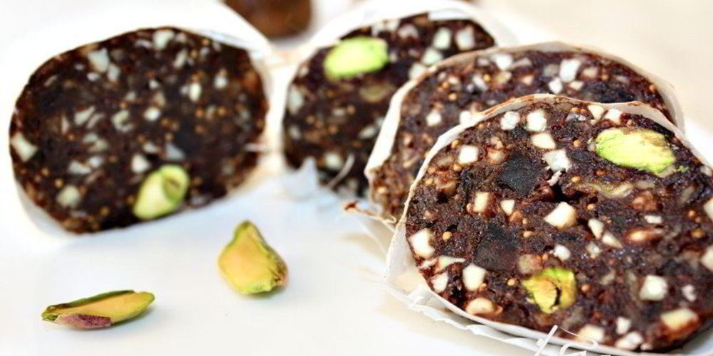 Как приготовить сладкая колбаса из сушеного инжира