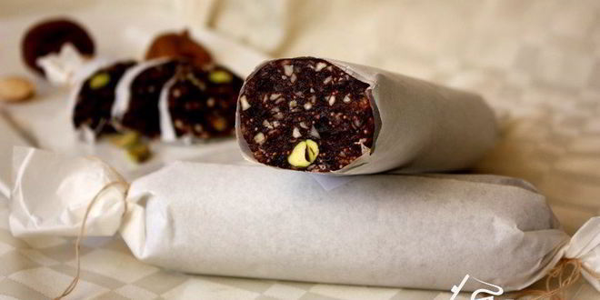 Рецепт сладкая колбаса из сушеного инжира