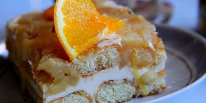 Рецепт сливочный десерт с фруктами