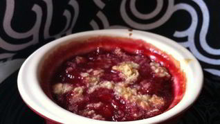 Рецепт Сливовый крамбл