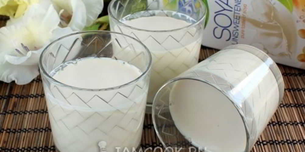 Как приготовить соевый йогурт